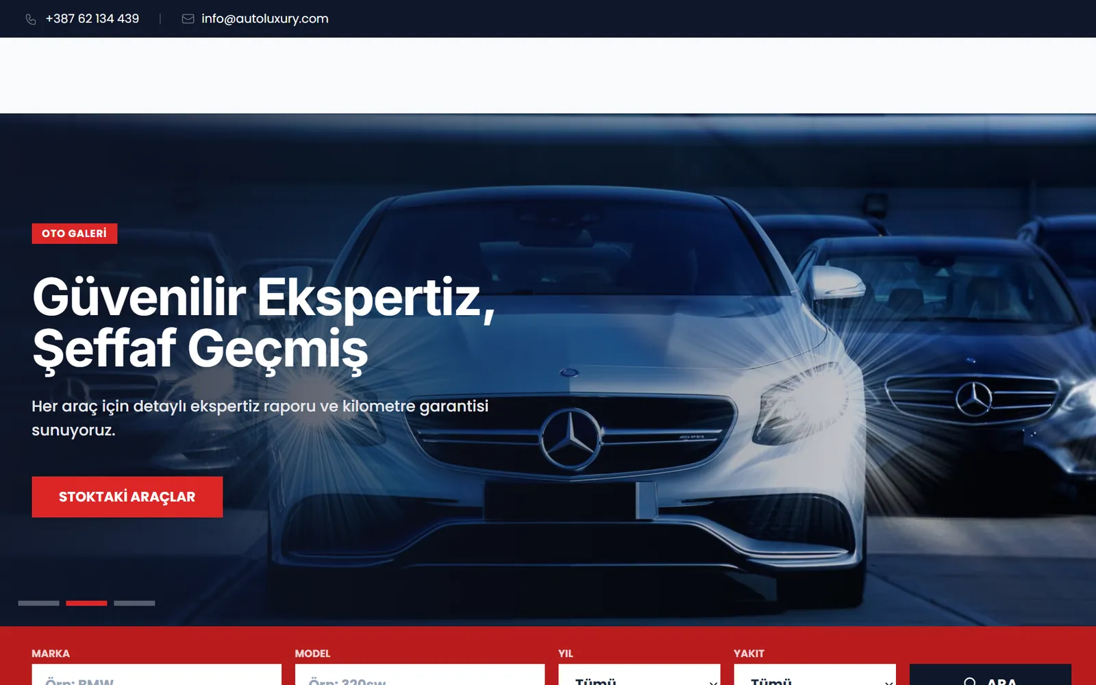 Platforma za auto salone snimak ekrana 5